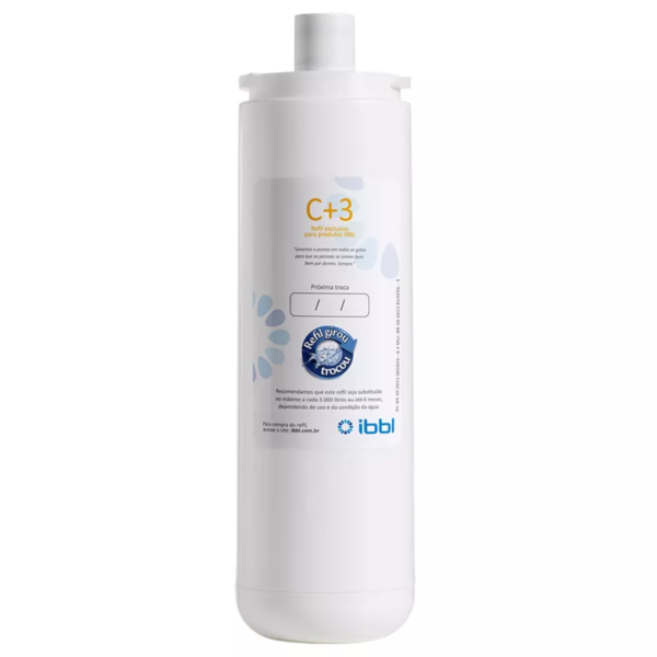 REFIL PARA PURIFICADOR ÁGUA GELADA IBBL C+3, C+5, C+7